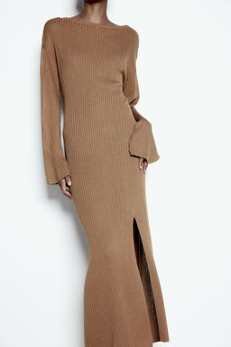 Vestido en punto de canale - H&m фото 3