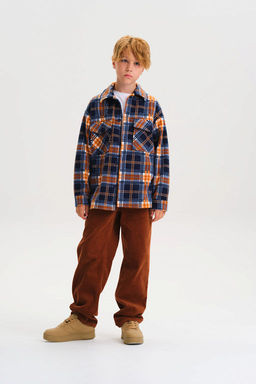 PELICAN, брюки для мальчиков, Коричневый  фото 2