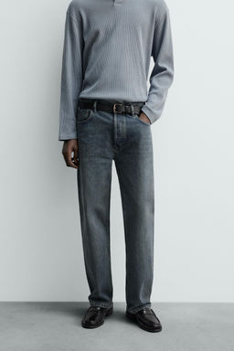 STRAIGHT ANKLE FIT JEANS - Zara фото 2