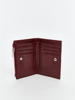 Deri G?r?n?ml? Kad?n C?zdan