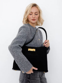 Сумка 1087MF black Polina&Eiterou