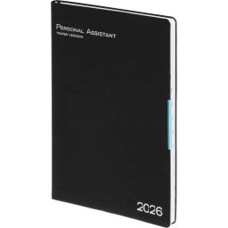 Ежедневник датированный 2026 ESCALADA А4 (210х297мм), 120л, черный 70205