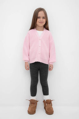 К 421/тем.серый меланж рейтузы дет