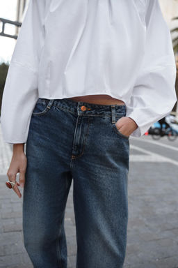 JEANS Z1975 STRAIGHT MID-WAIST - Zara фото 15