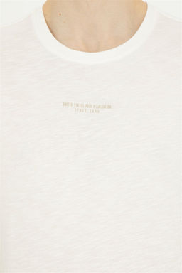 Мужская футболка цвета экрю - U.s. polo assn фото 7