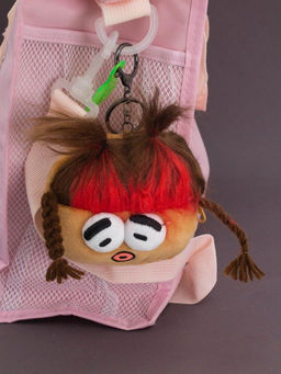 Плюшевый кошелек "Potato family", red