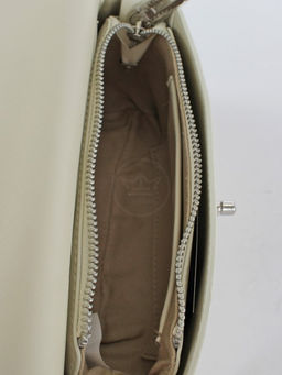 Сумка женская натуральная кожа GU 2066-6756, 1отд, плечевой ремень, белый SALE 261163 - Adelia фото 3