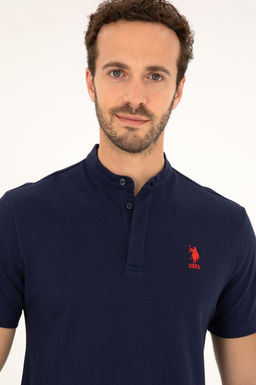 U. S. Polo Assn / Мужская темно-синяя футболка - U.s. polo assn фото 2
