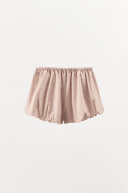 STRIPED CULOTTES SHORTS - Zara фото 4