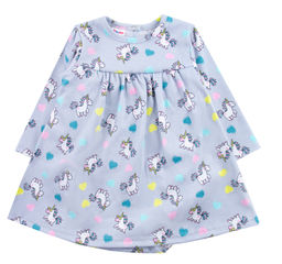 Боди-платье интерлок 1039200307