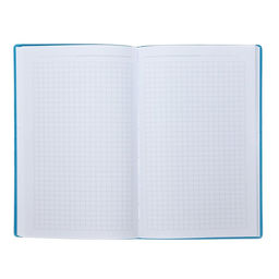 Еженедельник недатированный А5, 64 листа, на сшивке, интегральная обложка из искусственной кожи, тёмно-синий