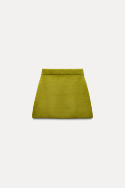 PLAIN KNIT MINI SKIRT - Zara фото 5