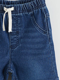 Beli Lastikli Erkek ?ocuk Jean ?ort