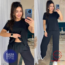 Летний брючный костюм двойка - Bruno фото 2