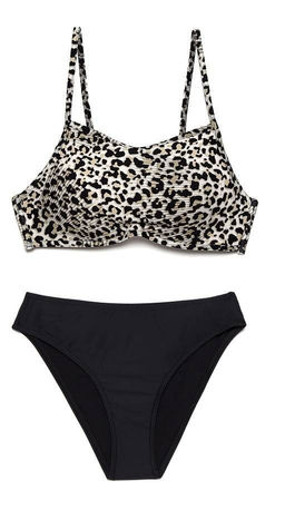 ESLI Купальный бюстгальтер NAOMI леопард - Conte elegant фото 4