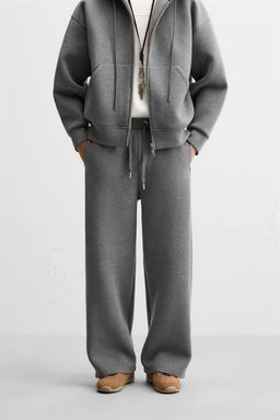 WIDE-LEG JOGGING TROUSERS - Zara фото 2