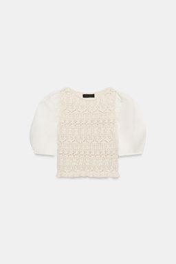 KNIT WRAP CARDIGAN - Zara фото 7