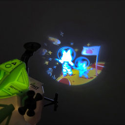 Космический корабль "Апполон и космо мобиль" в коробке