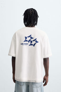 SLOGAN PRINT T-SHIRT - Zara фото 3