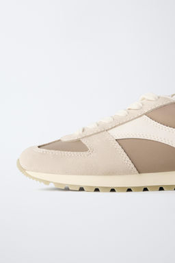 ZAPATILLA DEPORTIVA COMBINADA / Gris - Zara фото 4