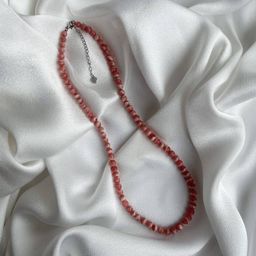 Бусы из Родохрозита