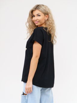 911 Футболка "Черный/заяц"