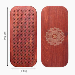 Садху, доска с гвоздями, для йоги Мандала, 2 шт, шаг 10 мм, 33 х 15 см - Simaland фото 2