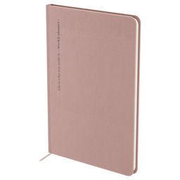 Еженедельник BG недатир. В5 64л. кожзам "Palm. Ecru pink" (Wu_62167) розовый