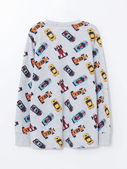 Bisiklet Yaka Erkek ?ocuk Pijama ?st - Waikiki фото 3