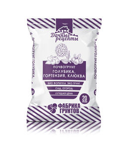 ФТ Грунт для Голубики, Гортензии, Клюквы 20 л Дачные рецепты