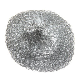 Цена за 6 шт. Губка металлическая для посуды "Селфи" 25 гр 3 шт