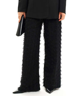 Брюки с бантиками из сеточки