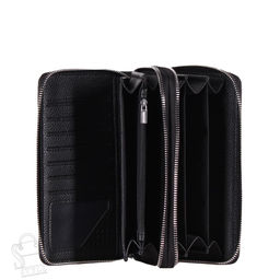 Клатч мужской кожаный 5388H black Heanbag в Новосибирске