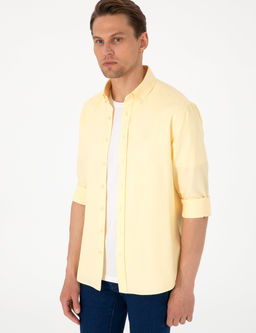 Sar_ Oxford Slim Fit Kolay _t_lenebilir G_mlek