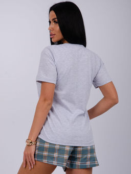 Пижама Символ 2 шорты, трикотаж - Малина фото 4