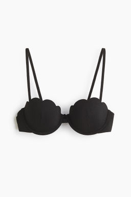 Top de bikini balconette con copas acolchadas