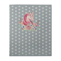 Светоч Тетрадь Единороги A5 48 л. на скобе 60 г/кв.м , белизна 90 % 10 шт. клетка SVT_481021_03 звездочки