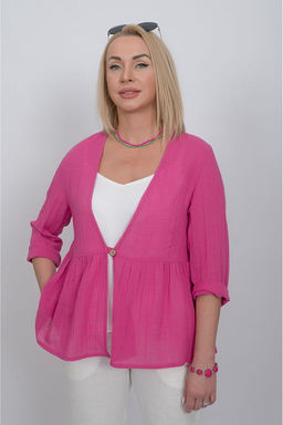 Универсальная блуза 70 % лен , 30% хлопок - Новый лен фото 3