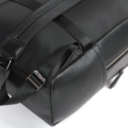 Рюкзак мужской, кожа, MIRONPAN 29571 Черный  фото 3