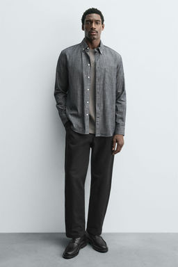 MOCAS?N PIEL ANTIFAZ / Negro - Zara фото 2