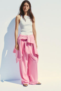 KNIT CUT OUT TIE TOP - Zara фото 7