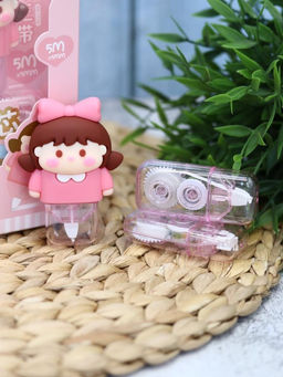 Корректор "Girlfriend", pink + 2 сменных блока, шоу-бокс 8 шт.