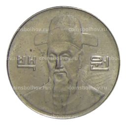 100 вон 2001 года Южная Корея