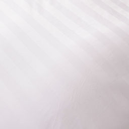 Пододеяльник Страйп Сатин Однотонный Отель белый 100% Хлопок 3x3 P3CTH037150210 150*210