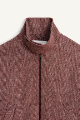 LIMITED EDITION WOOL HERRINGBONE JACKET - Zara фото 7