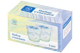 Набор 2 стаканов 300 мл 9*9*9,3 см стекло - Elan gallery фото 14