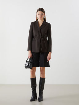 ?izgili Kad?n Blazer Ceket