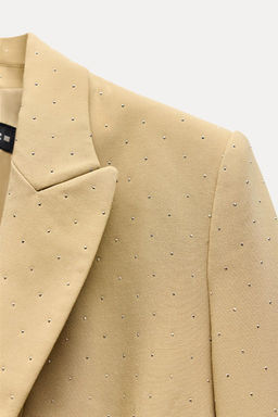 BEADED BLAZER WITH SHOULDER PADS - Zara фото 6