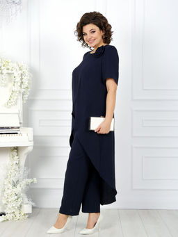 Платье Ninele 7431-Р темно-синий - Mira fashion фото 1556