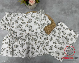 Шорты+футболка из муслина для девочек - Bruno фото 2